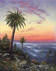 Desert Sunset by Thomas Kinkade